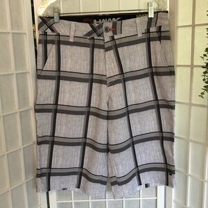 *Sale* Tony Hawk Hybrid Shorts in shades of green and black. Washed & Sanitized.